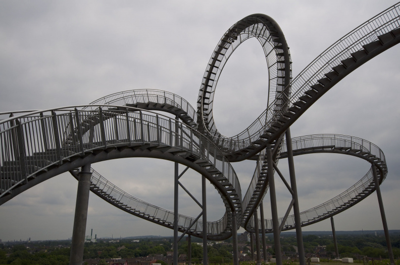 "Walkable Roller Coaster", Duisburg, Germany