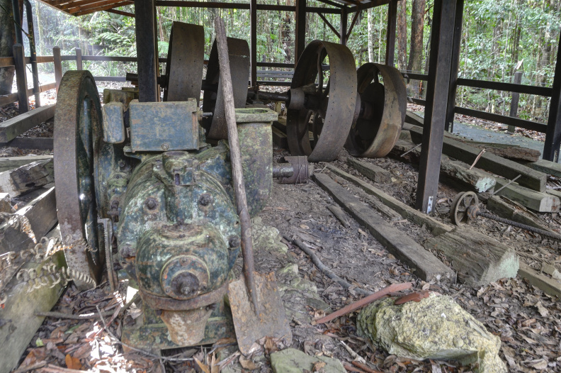 Abandoned sawmill, Upper Currumbin Valley, Queensland