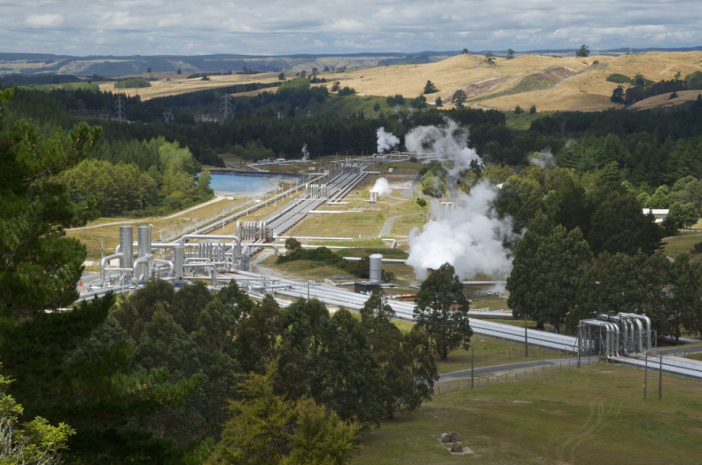 Wairakei Geothermal Power Station, near Taupo