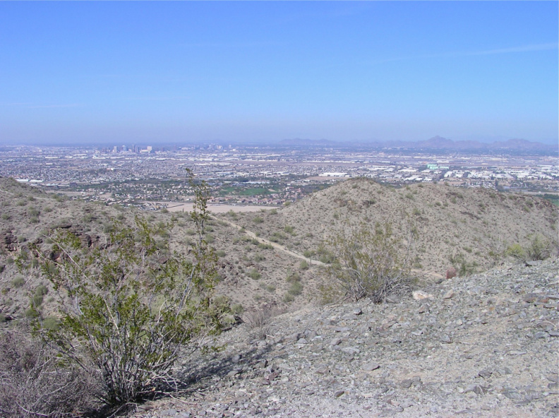Phoenix from South Mountain Park