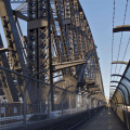 On the Sydney Harbour Bridge