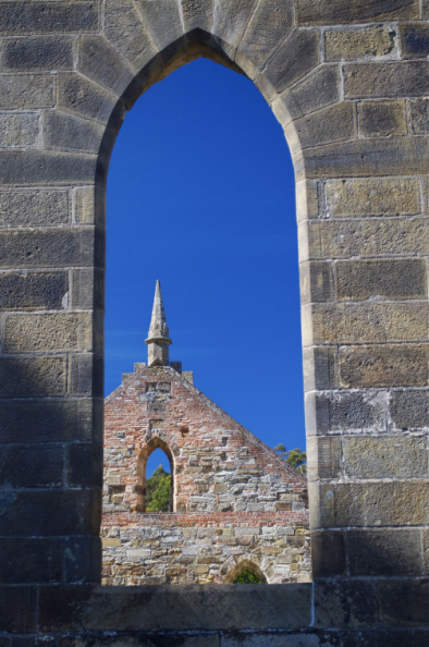 Old church, Port Arthur Historical Site