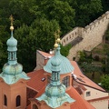 'St. Lawrence Church, Chapel of the Holy Sepulcher and Calvary', from Petrin Tower, Prague