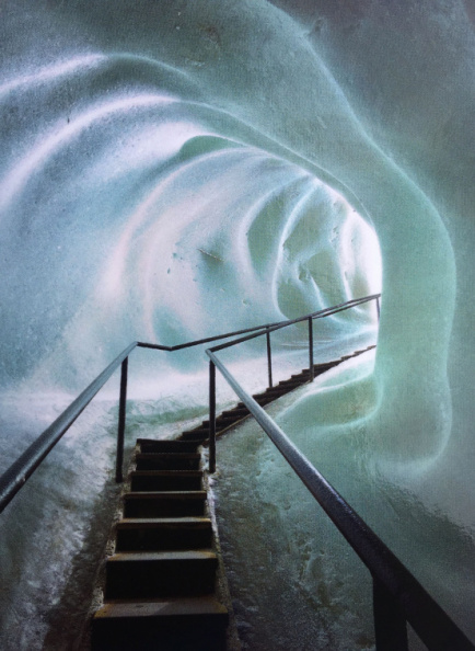 'Eisriesenwelt - the world's largest ice cave, near Salzburg, Austria