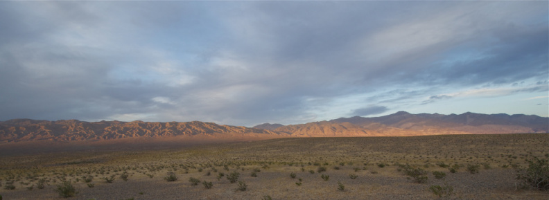 Panamint Range at Sunset, near Death Valley