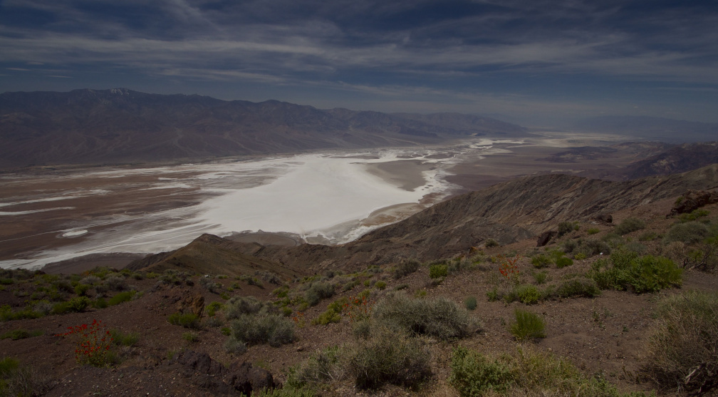 Death Valley (Badwater Basin) viewed from Dante's View