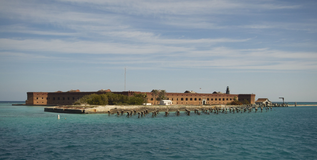 Approaching Fort Jefferson, Dry Tortugas National Park