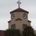 The famous "church that looks like a chicken" in Madeira Beach