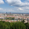 View of Lyon from Fourvière Hill