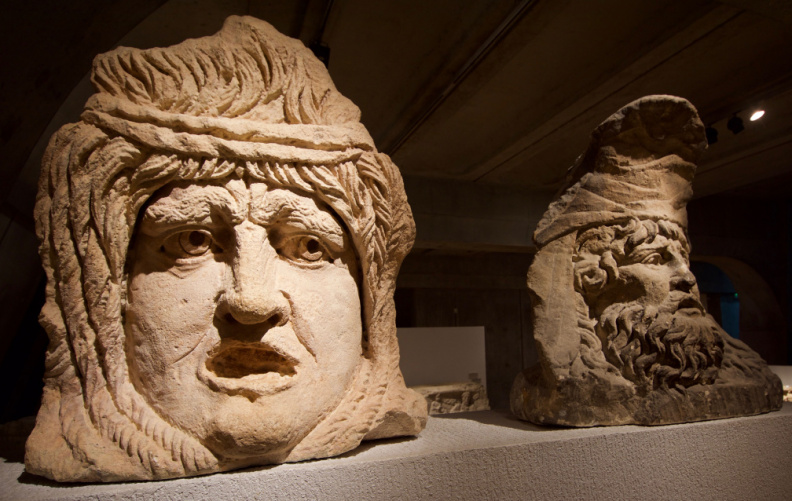 In the Museum of Gallo-Roman Civilization, Lyon