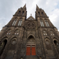 Clermont-Ferrand's cathedral is unusual in that it's made of black volcanic rock