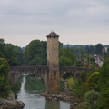14th-century bridge over the Gave de Pau river, Orthez