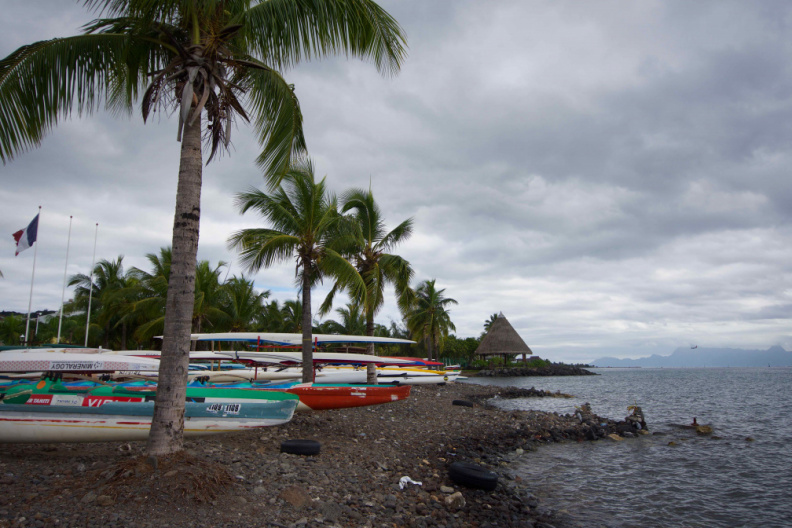 Along the waterfront, Papeete