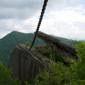 'Chained Rock', near Pineville