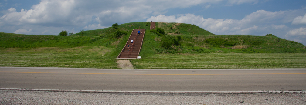 Monks Mound, Cahokia Mounds State Historic Site, Illinois