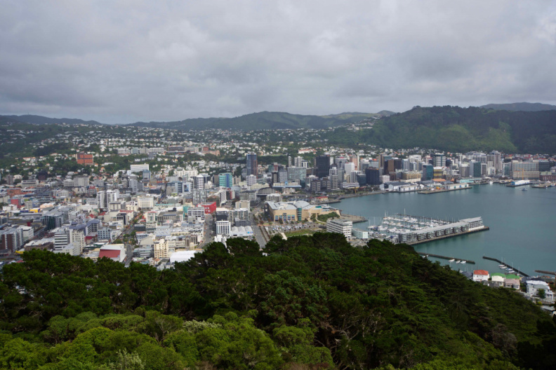 Wellington, from the Mount Victoria lookout