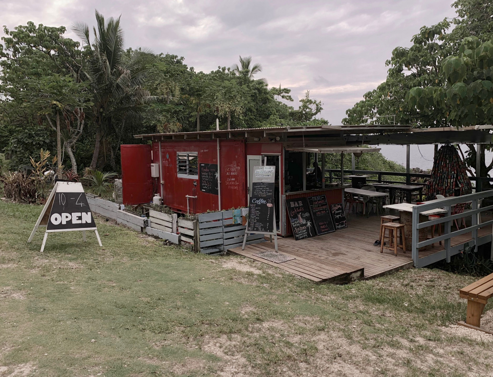 A typical restaurant/bar in Niue