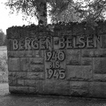 Site of the Bergen-Belsen concentration camp, south of Hamburg, Germany