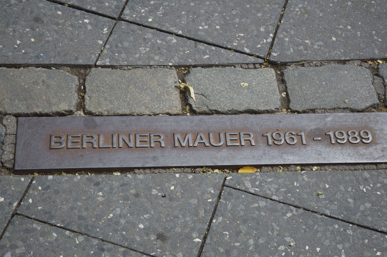 The Berlin Wall was here!