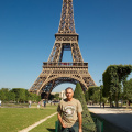 At the Eiffel Tower