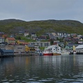 Honningsvåg, Norway, at midnight on July 17th