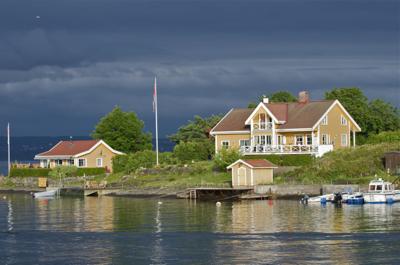 In Oslofjord, Oslo, Norway