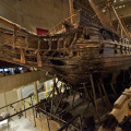"Vasa" - a Swedish warship that sank in Stockholm harbor on its maiden voyage in 1628. It was recovered intact in 1961