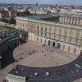 Royal Palace, Stockholm, Sweden, from the top of Storkyrkan