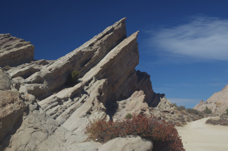 Vasquez Rocks, north of Los Angeles