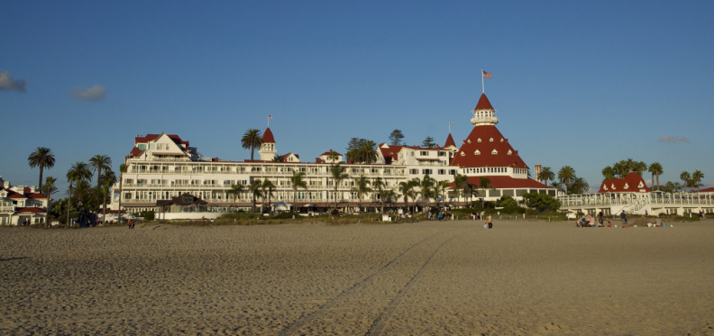 Hotel Del Coronado, near San Diego