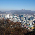 Central Seoul from N Seoul Tower