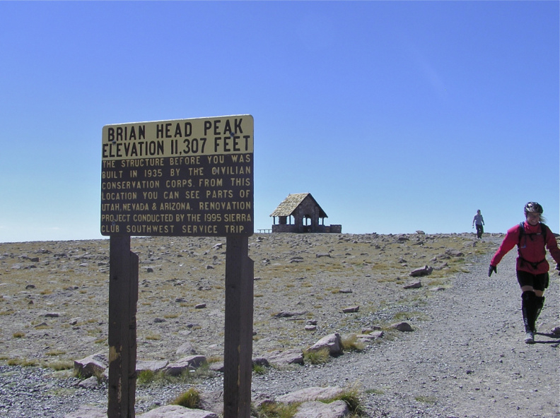 11,307 feet elevation - the highest I've ever been mountain biking
