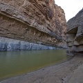 Santa Elena Canyon, Big Bend National Park, Texas. (Mexico is on the left; the U.S. is on the right.)