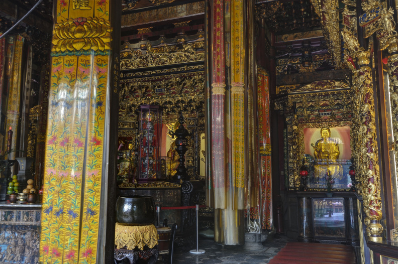 Inside the Longshan Temple, Taipei