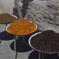 Dried fruits and nuts on display, Uçhisar