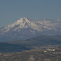 Erciyes Mountain, 3916m (12,848'), viewed from Uçhisar castle
