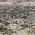 Göreme, seen from Uçhisar castle