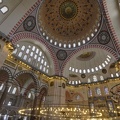 Inside the Süleymaniye Mosque