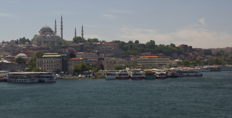 Süleymaniye Mosque, from Galatia Tower