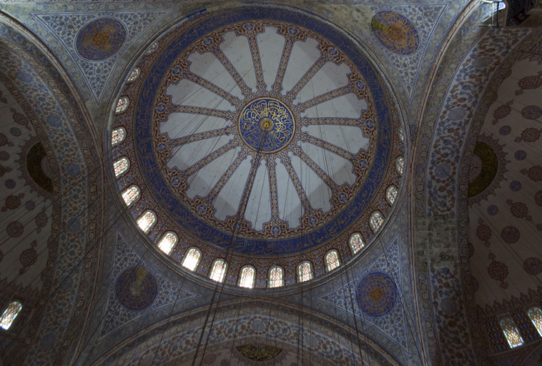 The dome of the Sultan Ahmed ('Blue') Mosque
