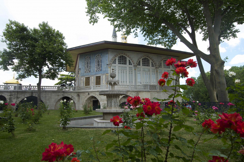 Inside the grounds of the Topkapı palace