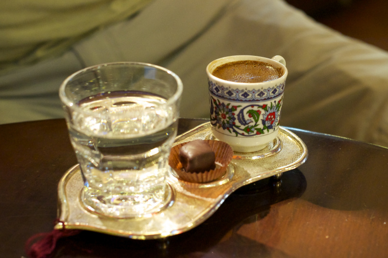 Turkish Coffee, inside the 'Grand Bazaar'