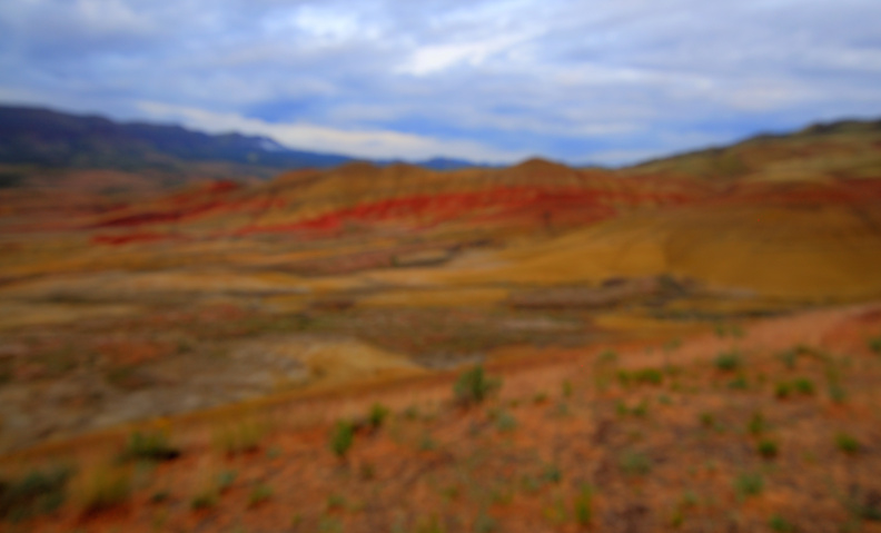  "Painted Hills Abstract"