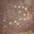 Native American Petroglyphs near Bishop - '13 Moons'