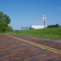 A section of the old Lincoln Highway, near Omaha, Nebraska