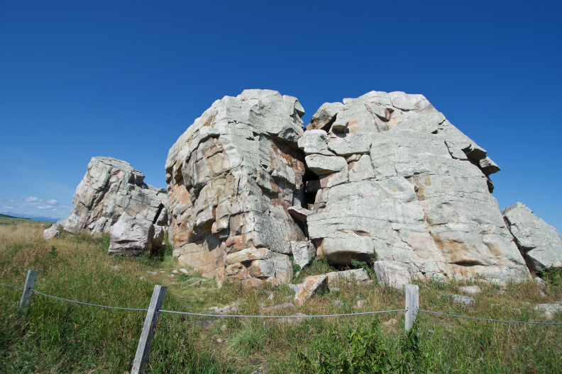 Big Rock (glacial erratic), near Okotoks AB