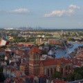 View from St. Mary's Church (Bazylika Mariacka), Gdansk