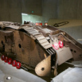 The sole surviving tank from the WWI Battle of Cambrai in 1917