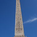 The 3000+ year old Egyption obelisk in the Place de la Concorde, Paris