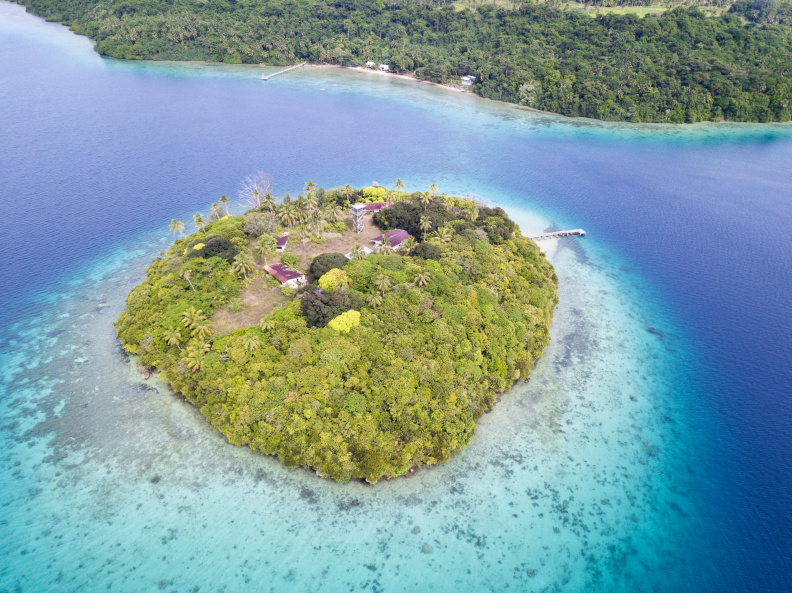 Lotuma Island, Vava'u. (A former military camp - now abandoned.)